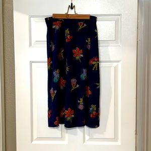 Madewell Silk MIDI Skirt